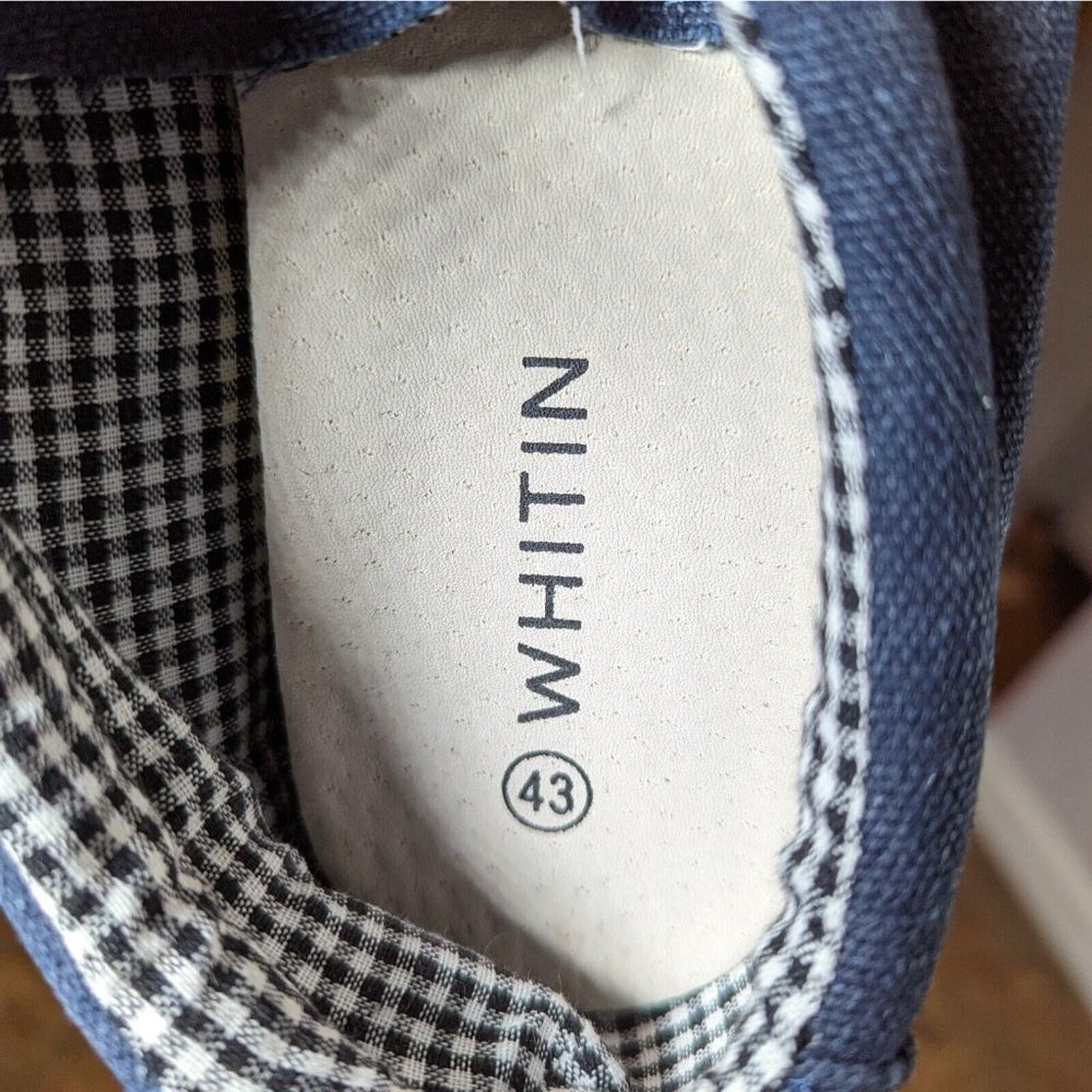 New Whitin shoes size 43/US 10 Navy SUPER COMFY!! - Picture 7 of 8